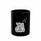 Yes You Can Black Ceramic Mug